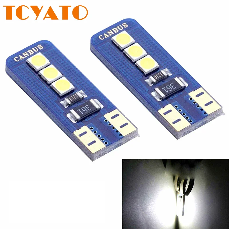

TCYATO Automotive LED high-brightness width indicator light T10 30306 SMD bulb reading light license plate light door light