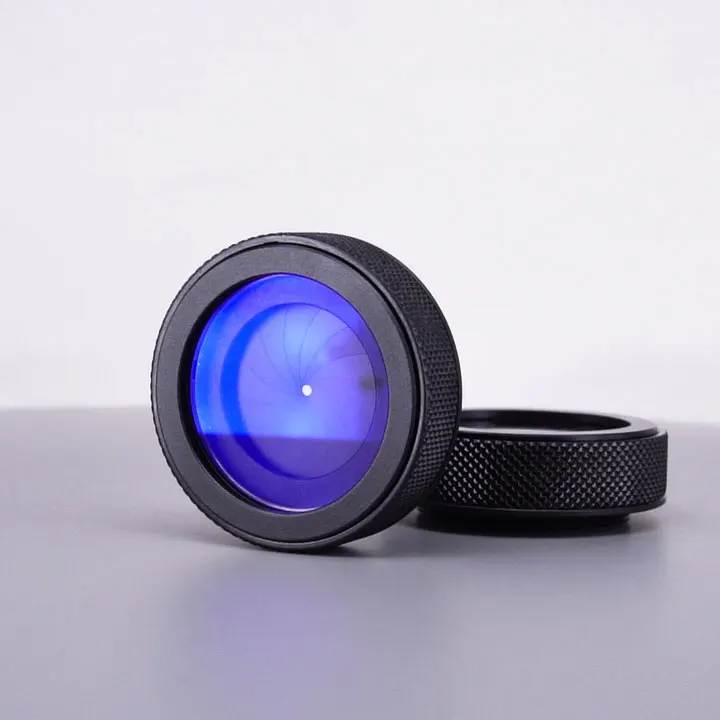 Adjustable PVS14 Lens Sacrificial Glass Objective Module DIY Retrofit Adapter Ring with IRIS Aperture Lens Electronic Components