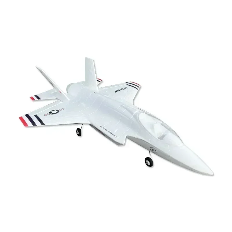 KEPAQI RC Plane 68cm Wingspan F35 Lightning Ii Remote Control Fighter 64mm Culvert Epo Fixed Wing Foam Aircraft Model Toy Gift