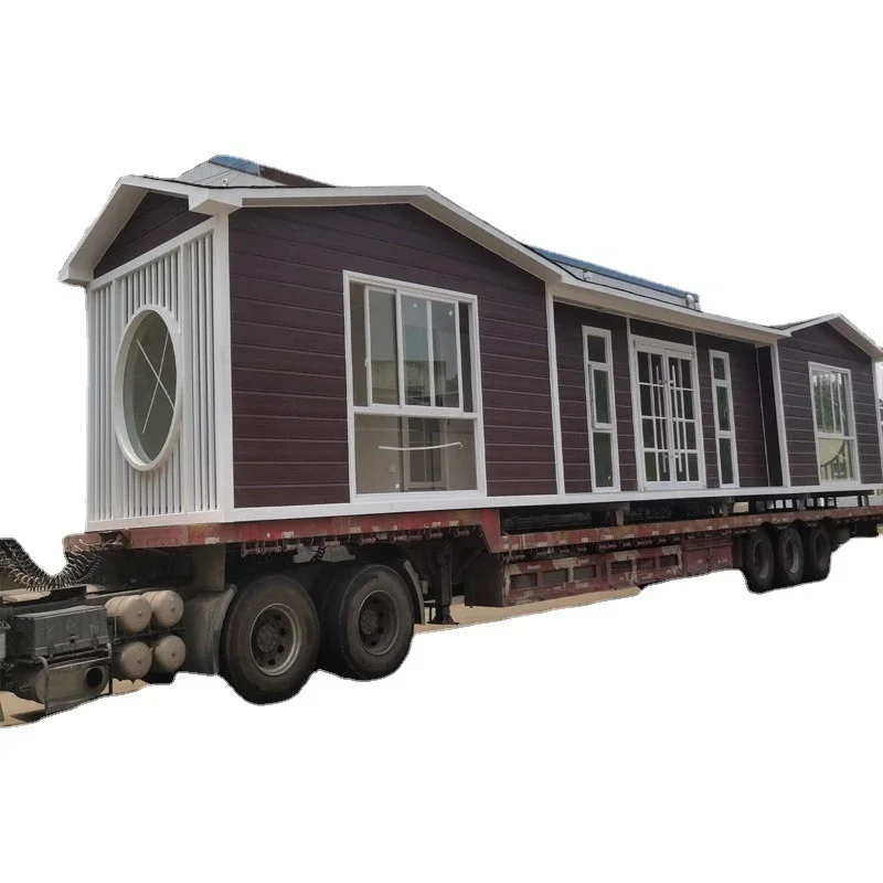 Two bedrooms and one living room mobile house, mobile villa, mobile homestay hut
