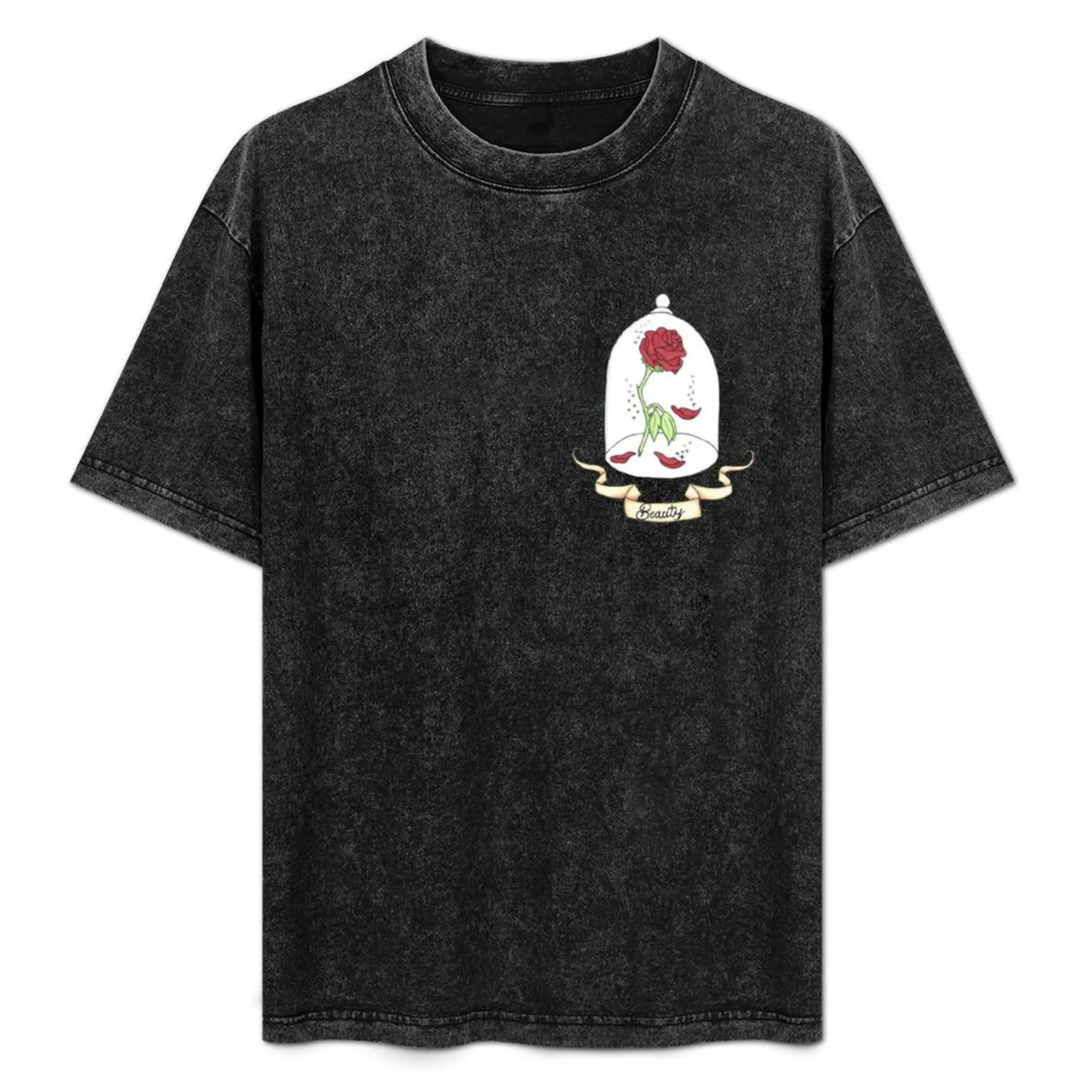 

Beauty Rose T-Shirt sweat man clothes shirts graphic tee men