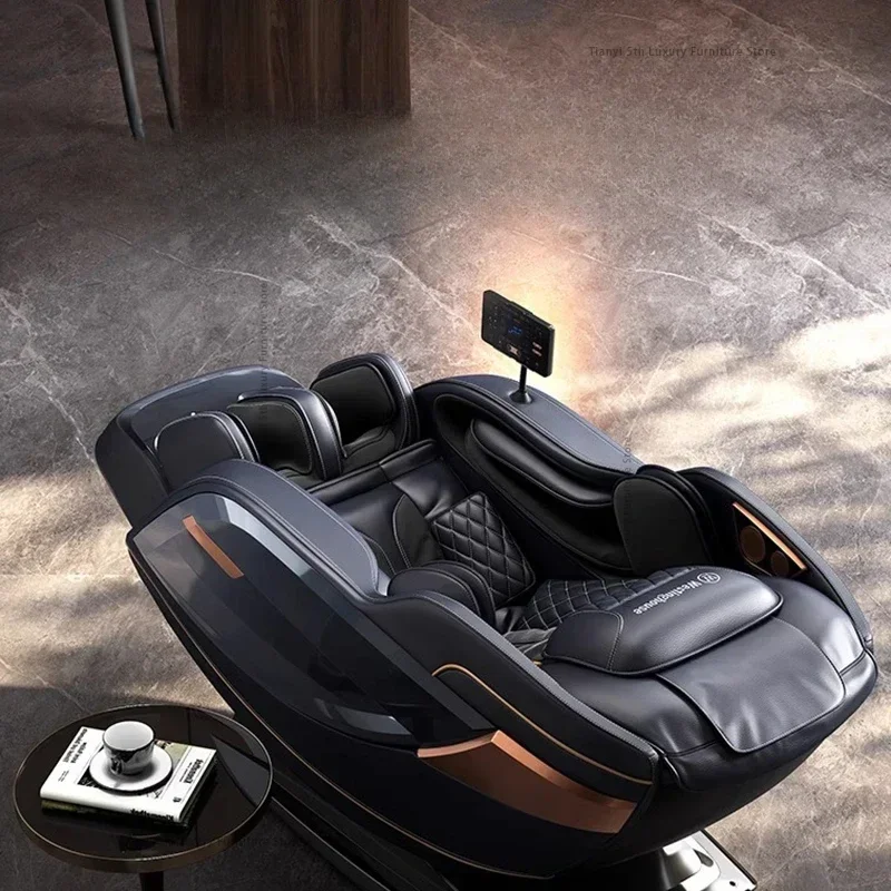 Sillón de Masaje Inteligente Ergonómico para Relajación Total del Cuerpo, Camas de Masaje Eléctricas Modernas para Salón, Silla de Masaje FYTB