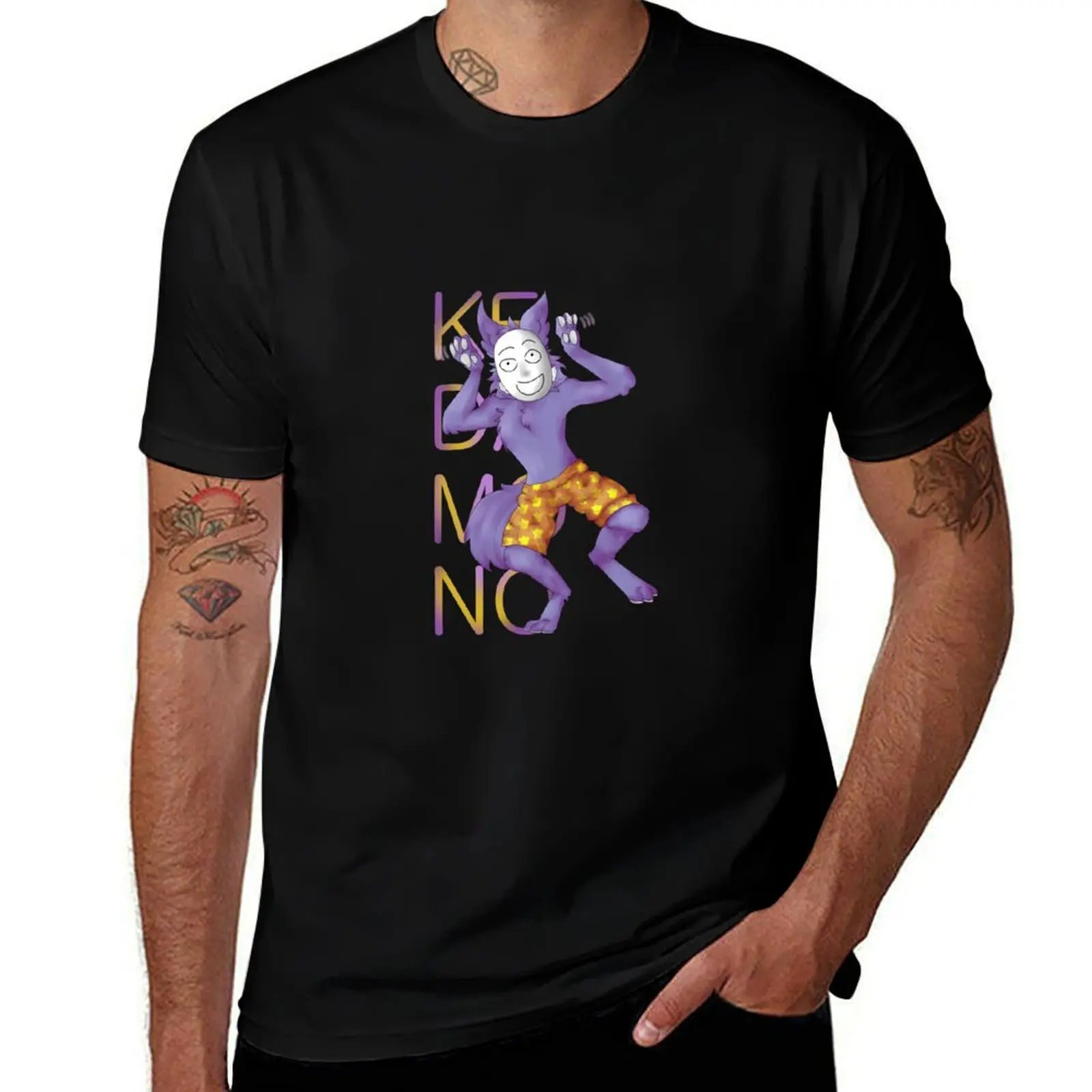 Kedamono - Popee The Performer T-Shirt Plus Size Gym Sports T-Shirt