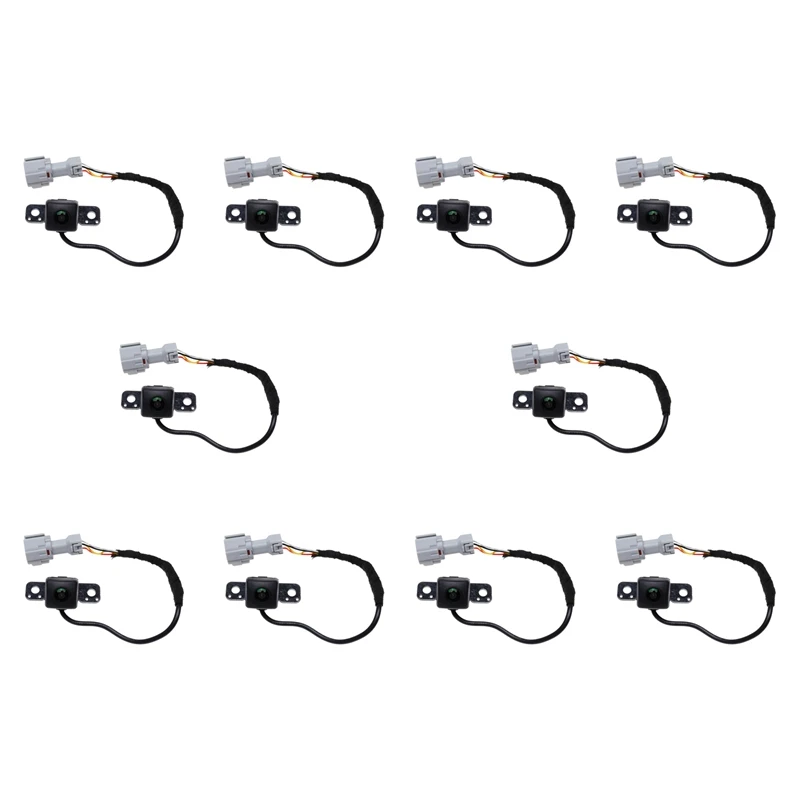 

10X Car Rear View Reverse Camera Back Up Camera Fits For HYUNDAI Santa Fe 2012-2015 95760-2W000 95760 2W000 957602W000