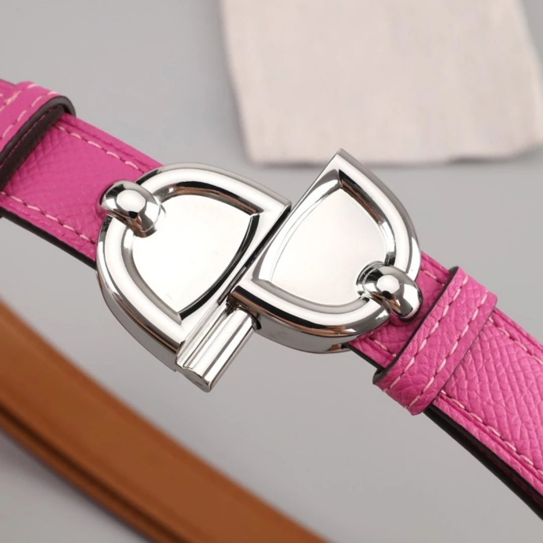 Women's Small Belt Freely Adjust Belt Soft Belt Simple and Beautiful Style Classic Retro Match Dress Pants Belt 18MM H-1