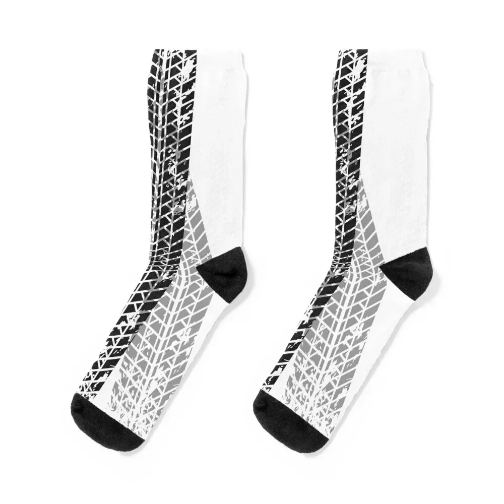 Tire Marks Socks new year Wholesale custom Socks Male Women's