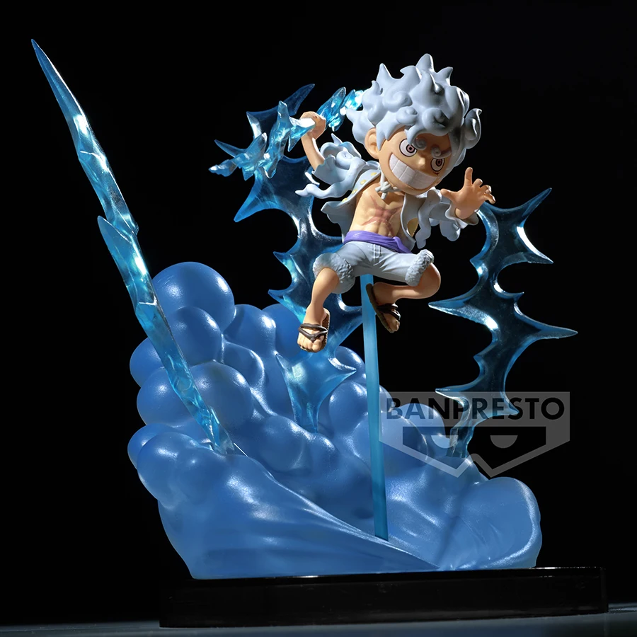En Stock Bandai BANPRESTO WCF monde spécial figurine à collectionner une pièce singe D. Luffy Gear 5 Anime jouet cadeau modèle passe-temps