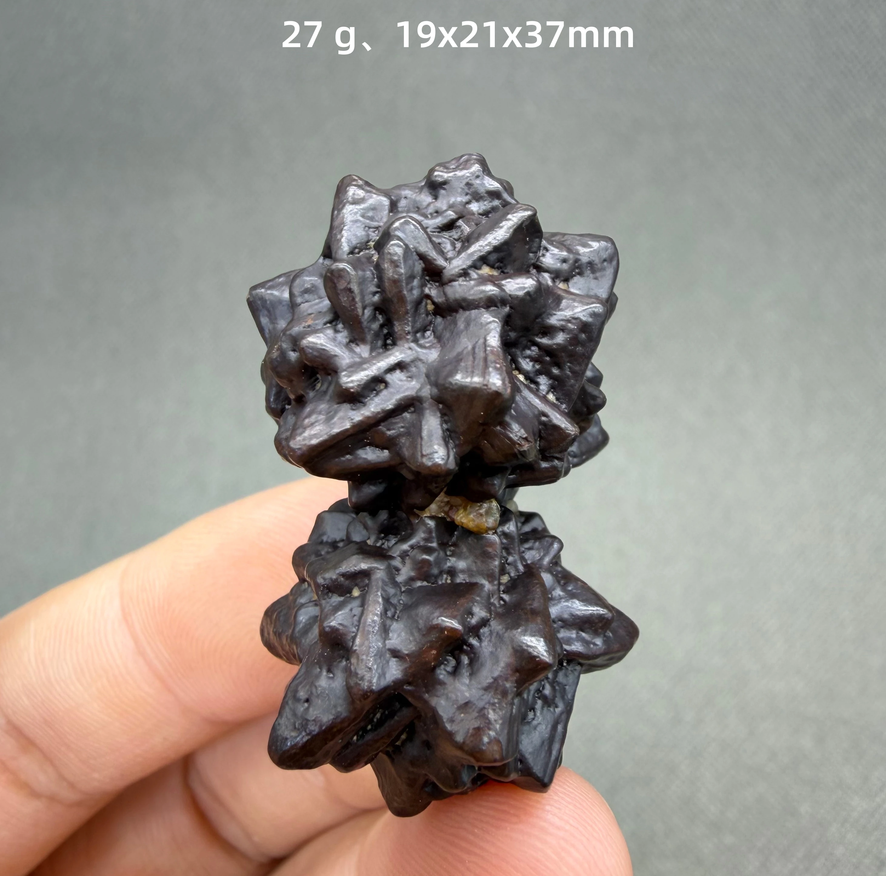 Natural rare Egypt Limonite mineral specimen + healing quartz crystals and stones rock gemstone