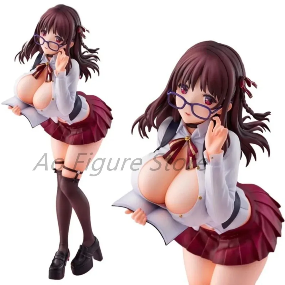 UnionCreative Anime JK Girl Secret Librarian Illustration By Mataro 24cm PVC Action Figure Adult Collection Model Doll Toy Gift