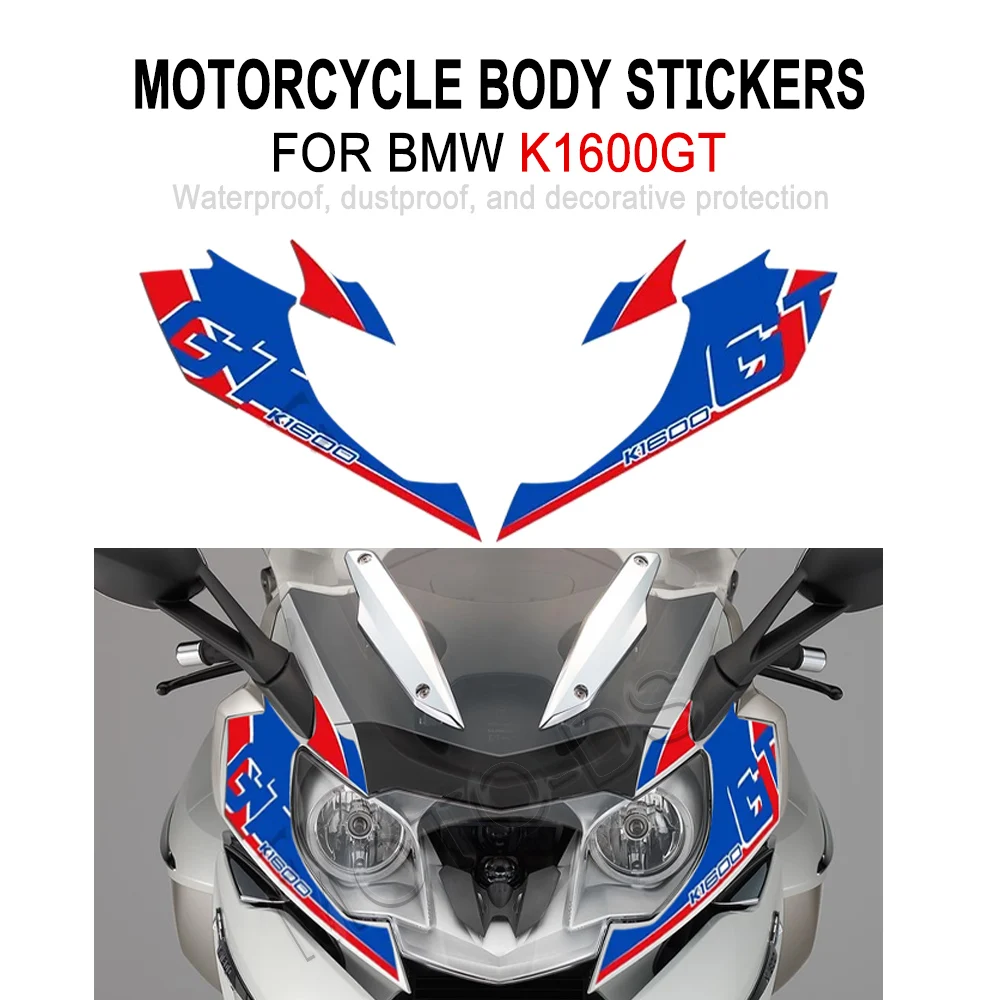 For BMW K1600GT K1600 K 1600 GT Motorcycle Tank Pad Gas Fuel Oil Protection Stickers Decals Fairing Front Fender