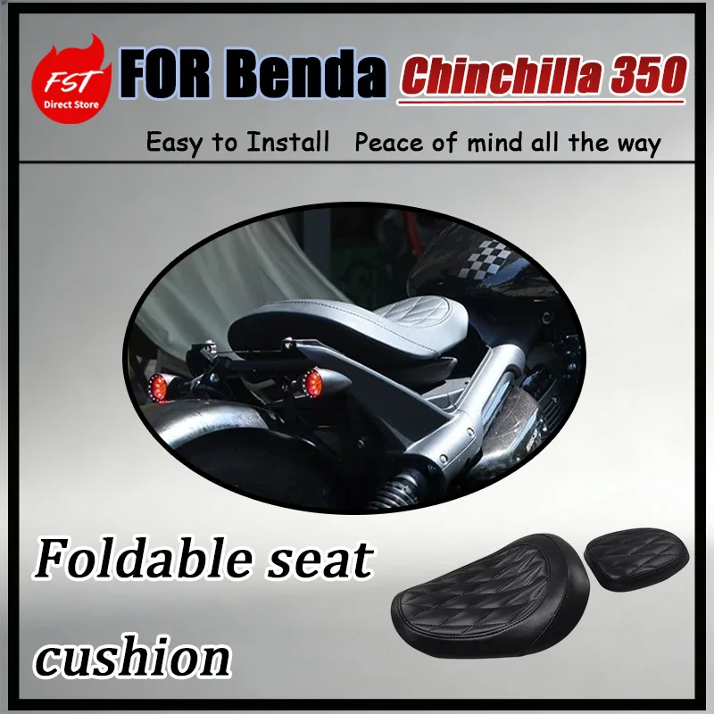 For Benda Chinchilla 350 Modified Foldable Dual/Single-Seat Assembly with Short-Tail Fenders Water & Mud Resistance Quick