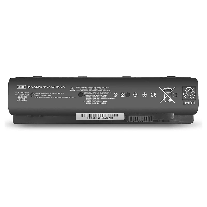 

11.1V 62Wh MC06 MC04 Laptop Battery for HP ENVY 15-ae100 17-n000 17-n100ni 17-n199np m7-n000 TPN-C123 HSTNN-PB6L HSTNN-PB6R