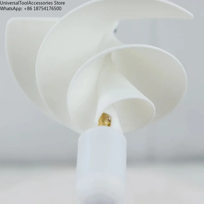 

10W Micro Spiral Wind Generator Model Permanent Magnet Turbine Breeze Start with LED Lights for Educational And Demonstration Pu