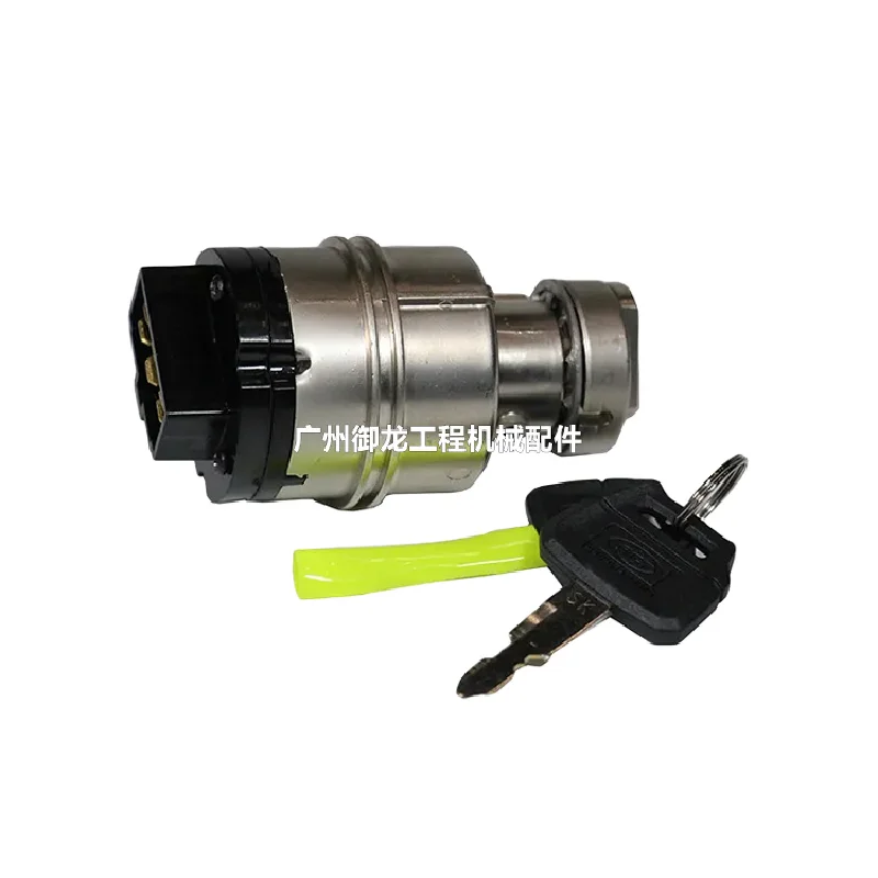 For Kubota SK 75 120 130 140 200 210 250 350-5-6-8 Electric door lock start ignition switch Excavator Parts