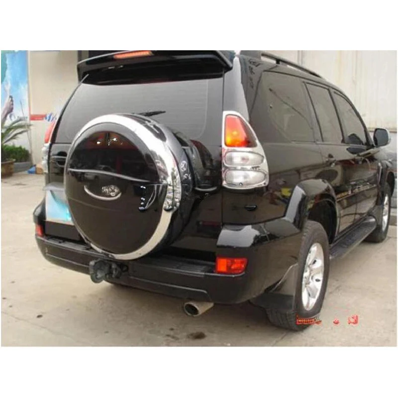Aluminum Non-Drill Running Board Side Bars Anti-Slip Step Pedals Fit Land Cruiser Prado LC120 FJ120 2003-2009 SUV 4X