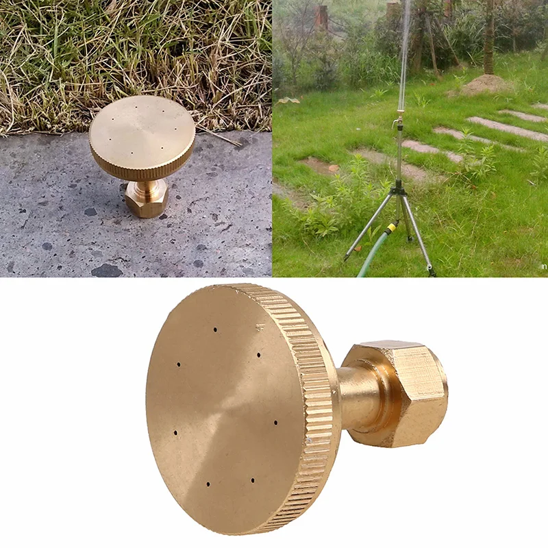 

7 Holes Thread Water Sprinkler Garden Misting Nozzles Outdoor Agriculture Brass Sprayer Connectors Irrigation Tools