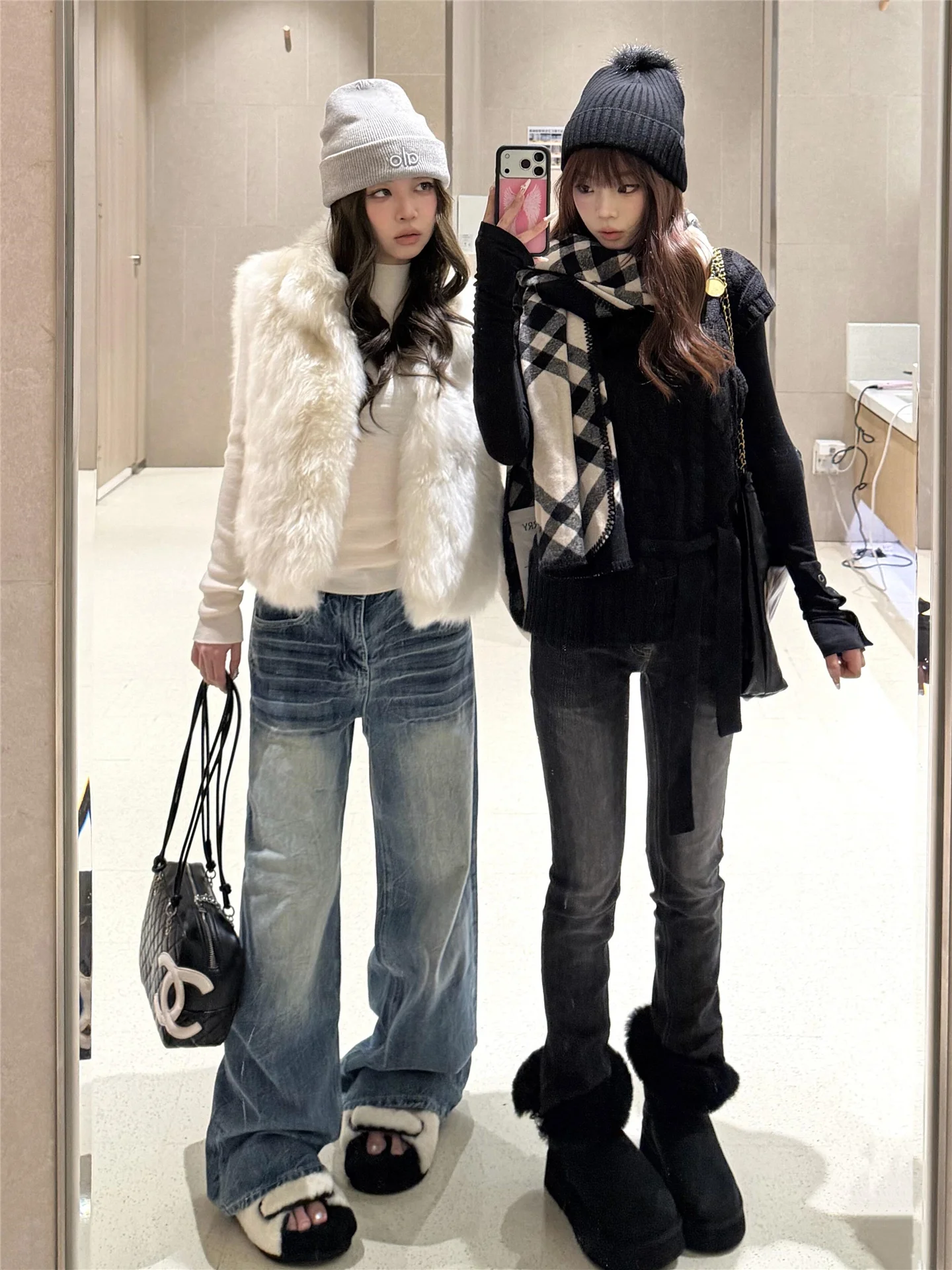 

Retro Blue Low Waist Wide Leg Jeans Women's Loose Slimming Design Tall Extended Casual Floor-Length Pants Cotton Casual