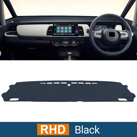 Солнцезащитный Козырек-накидка На Приборную Панель Для Honda Fit Jazz MK4 GR GS 2020-2025, Светоблокирующий, Фланелевый