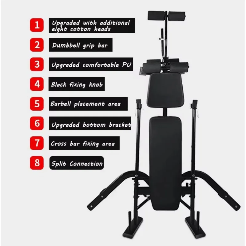 Multi-Angle Adjustable Dumbbell Bench Body Building Full Body Workout Equipment 2026