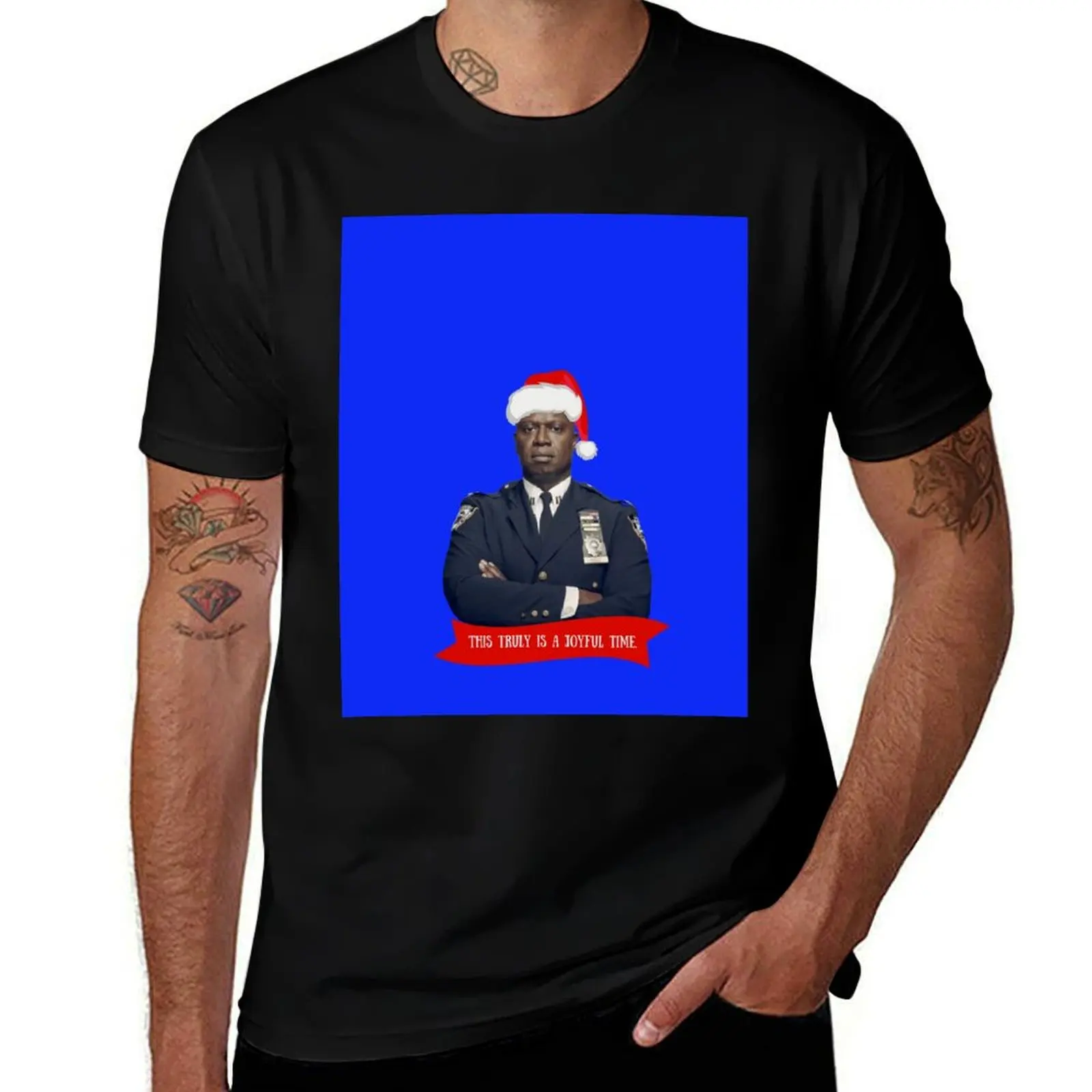 Captain Raymond Holt - Christmas T-Shirt Sun Block Outdoor T-Shirt