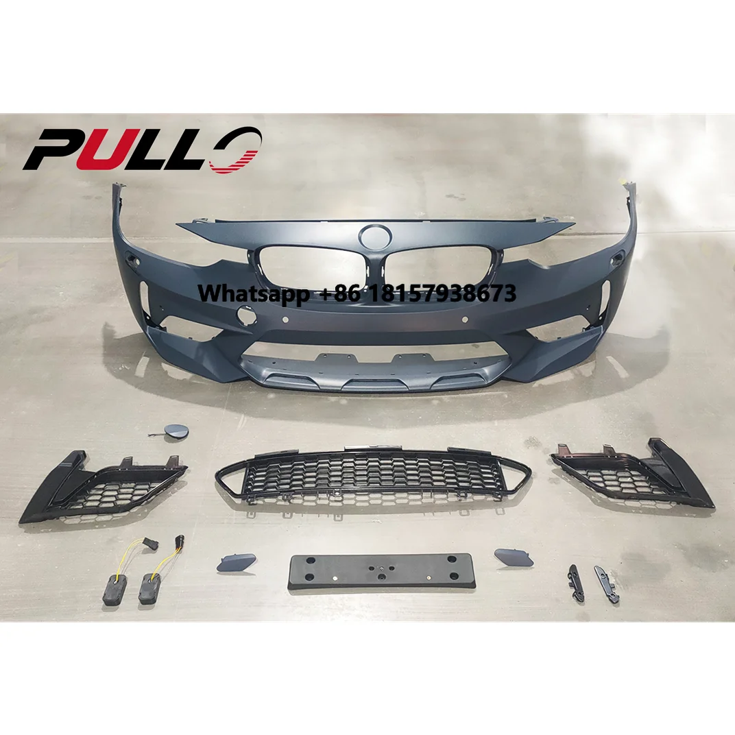 

BodyKit for 3 Series F30 F35 2012-2018 Upgrade to M3C Style BodyKit Include Front and Rear Bumper Assembly with Grille