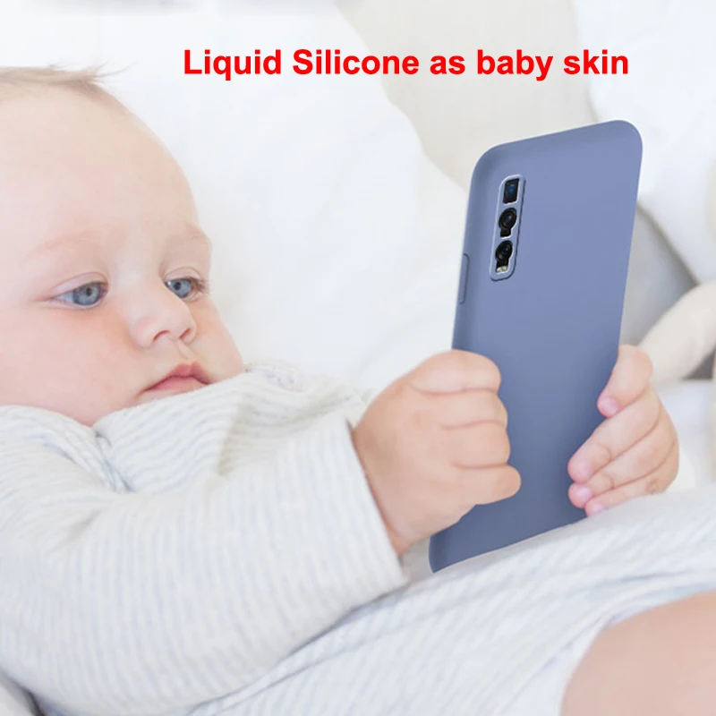 for OPPO Realme X7 6 6S X50 Pro Find X3 X2 Neo Lite XT Reno 5 4 Case Liquid Silicone Candy Protect Lens Soft Cover Funda Housing