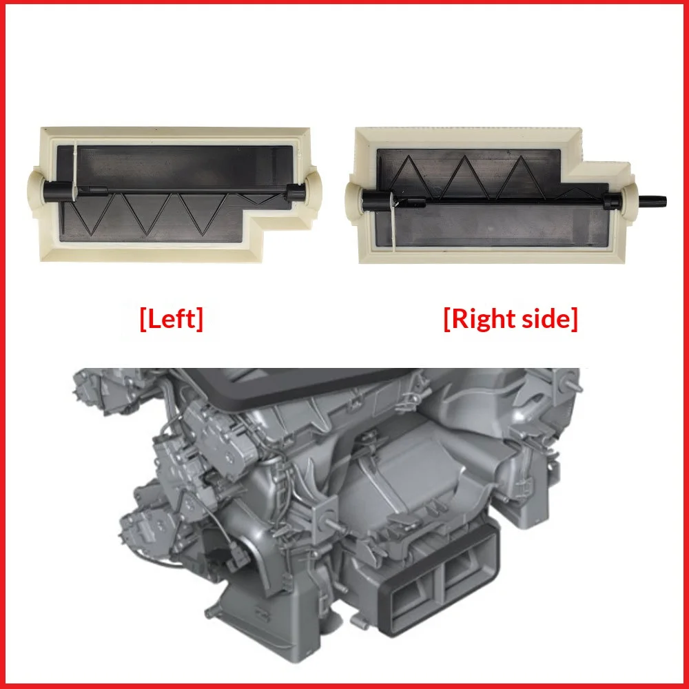 It is suitable for BMW 5 Series 6 Series 7 Series Air Evaporation Box Wind Direction Conversion Flap G30 G32 Air Duct Swing Blad