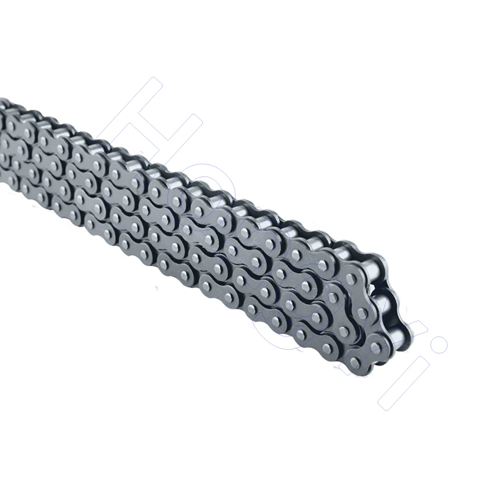 #25 Roller Chain 04C-1 Carbon Steel Chains 6.35mm 1/4 Inch Pitch Connecting/Offset Links Full/Half Buckle for Bycicles Scooter