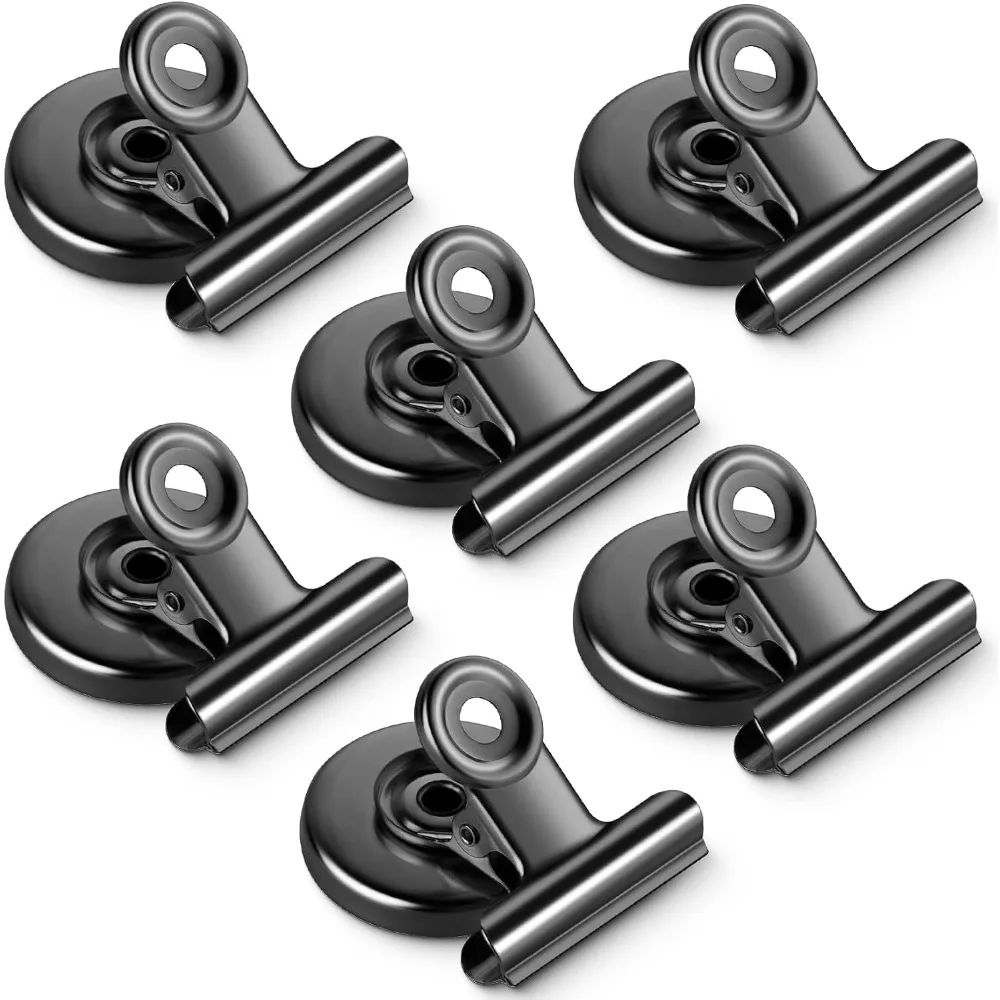 6 Pack Magnetic Clips, Fridge Magnets Refrigerator Magnets