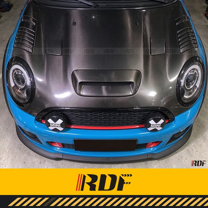 Suitable for BMW MINI Cooper R56 JCW Modify Front Engine Hood Cover Replaceable AG Front Bumper Cap Bonnet Body Kit