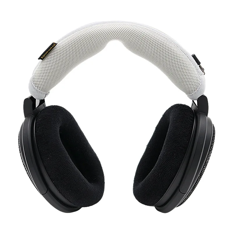 Kopfhörer-Kopfbügel-Abdeckung für Sennheiser HD660S/HD650/HD545/HD580 Kopfhörer, gestrickte Stoff-Kopfbügel-Schutzhülle mit Reißverschluss – Detail 2