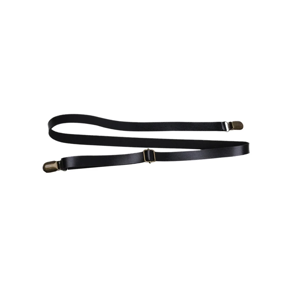 2 個のクリップ プレミアム クラフト パンツ サスペンダー 子供用 長さ調節可能 滑り止めブレース 幼児用 滑らかな質感