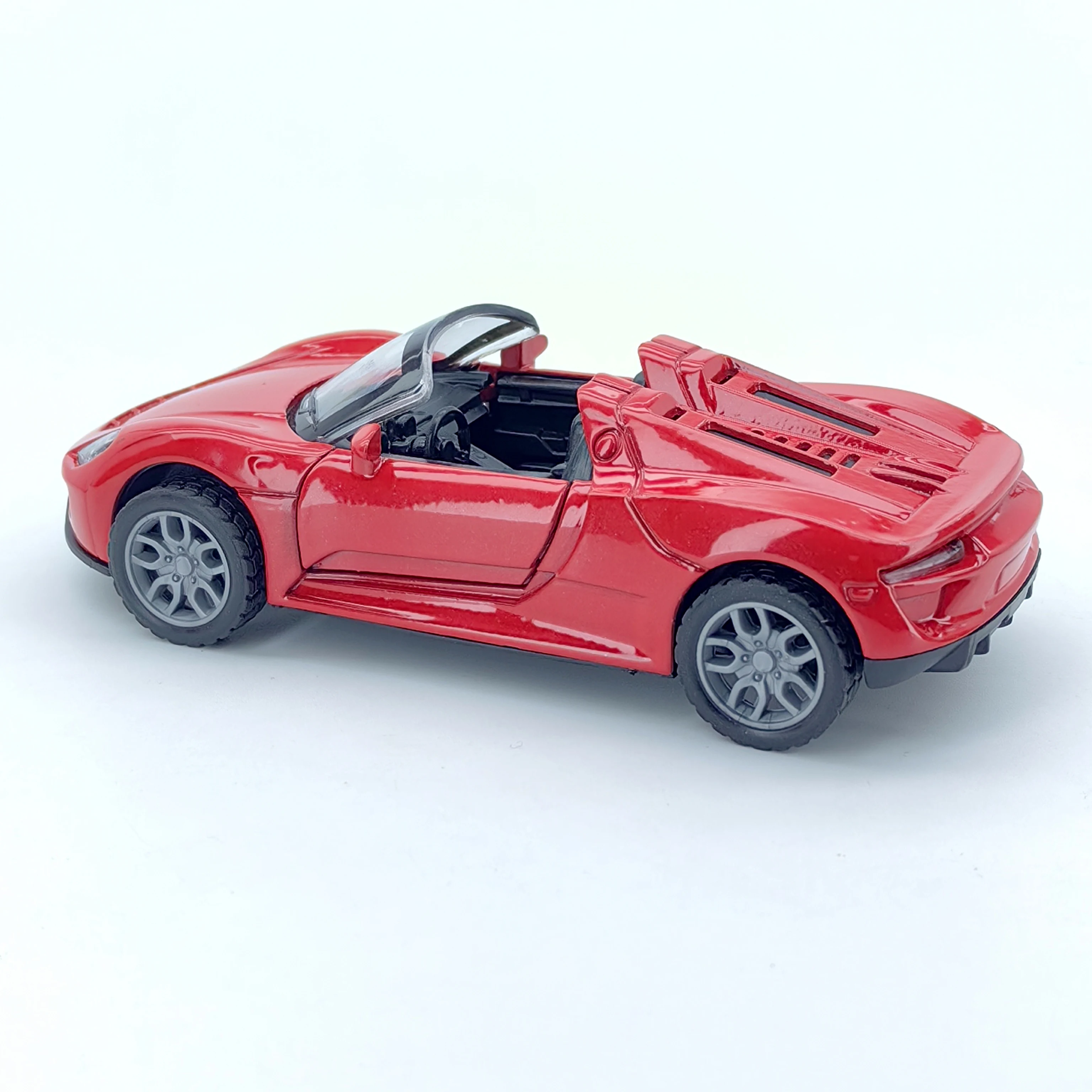 Car ornament simulated luxury sedan alloy car model, home ornament living room bookshelf decor, table entrance retro soft furnis