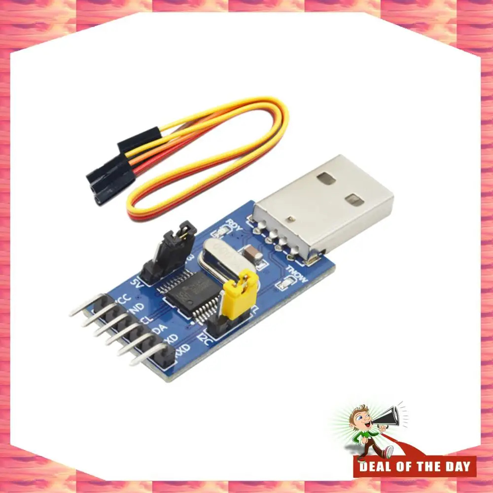 24-Hour Delivery CH341T Two-In-One Module USB To I2C IIC UART USB To TTL Single-Chip Serial Port Downloader