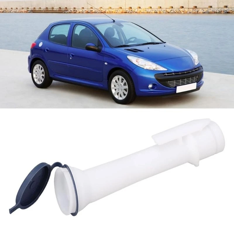 High Capacity Washer Fluid Filler Neck Ergonomic Grip Designs Washer Replacement Tube 643983 for Vehicle 206 207