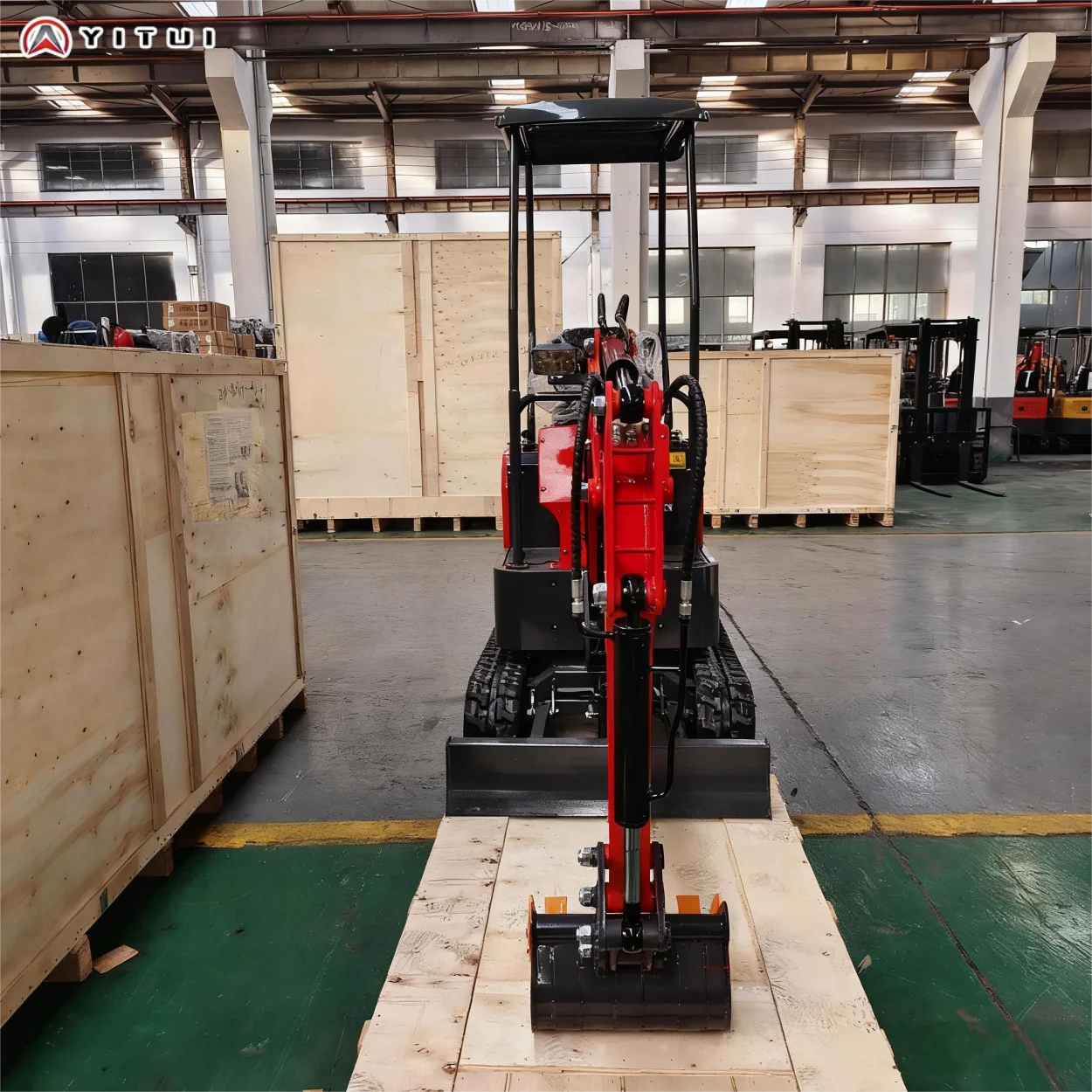 حفارة صغيرة 1 طن 1.5 طن 2 طن محرك كوبوتا عالي الجودة Ce Epa Euro 5 مخصص متعدد الوظائف حفارة صغيرة مجنزرة #5