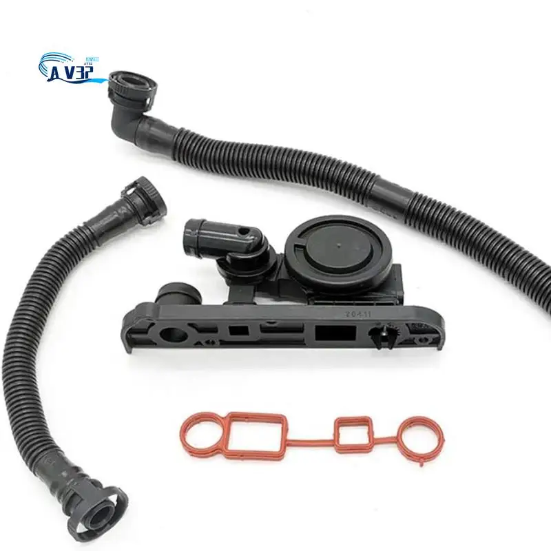 

AV32-1 Set PCV Crankcase Control Ventilation Valve Hose Gasket For VW Golf Passat 06F129101K 06F103235 06F103221E