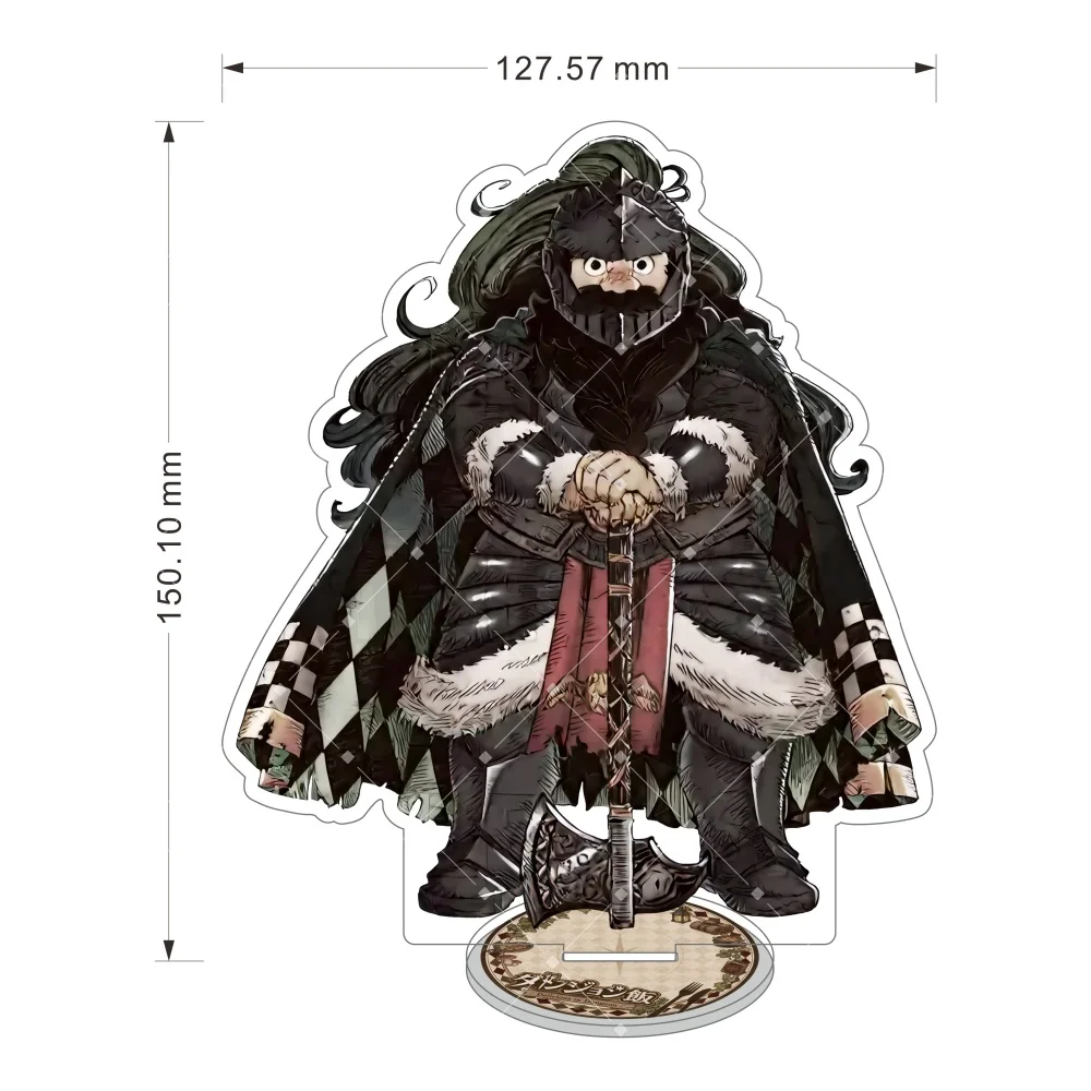Dungeon Meshi Acrylic Standee Anime Delicious in Dungeon Laios Marcille Falin Figure Desktop Ornament Collection Gift Keychain