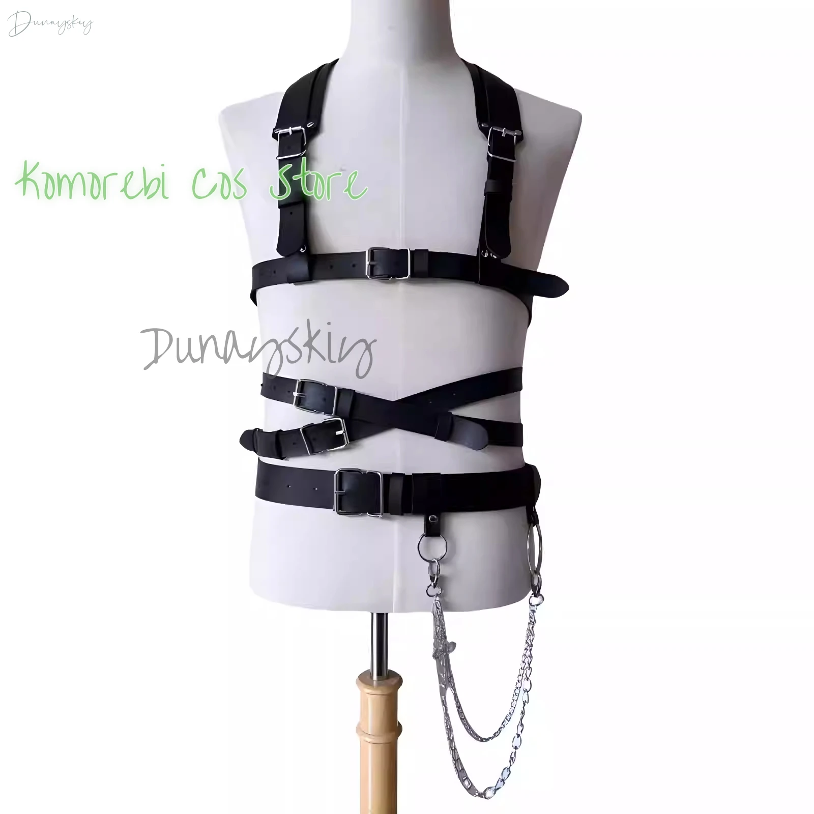 Love And Deep Space Game Cosplay Rafayel Zayne Xavier Sylus Qi Yu Le Shen Shen Xinghui Qin Che Shoulder Strap Waist Chain Belt