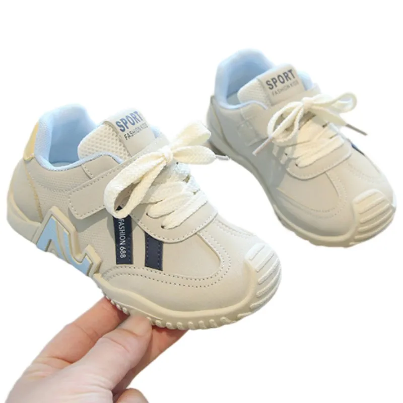 

Детские спортивные кроссовки 2026 Весна-Осень, новые повседневные кроссовки для мальчиков в стиле Форрест Гамп, тренировочные кроссовки для девочек, мягкие белые кроссовки для малышей