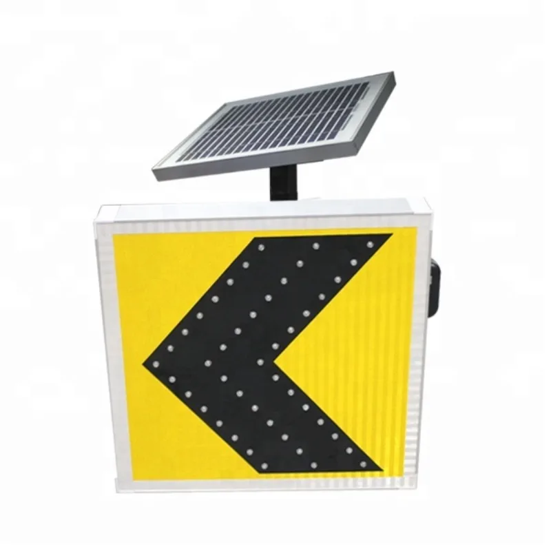 Road safety directions using 12VDC traffic signs