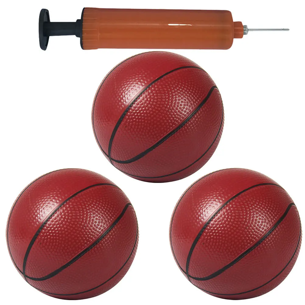 3 pçs basquete inflável crianças brinquedo brinquedos engrossar mini tapinhas esportes internos criança