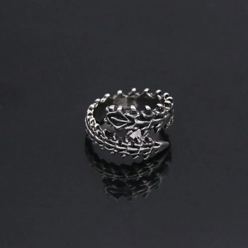 Аниме Токийский Гуль Канеки Кен Пробуждение формы Косплей Регулируемое Открытие Унисекс Панк Кольцо Косплей Аксессуары Подарок