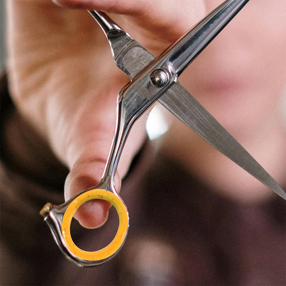 

Scissors Silicone Ring Barber Finger Grips Silica Gel Clipper Rings for Hairdressing