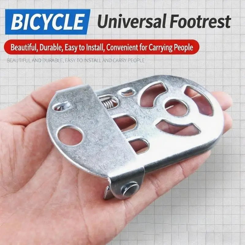 2lots Universals Bike Pedals with High Frictions Surfaces Nonslip Cycling Pedals Strong Grip for Enhances Stability 4XBB