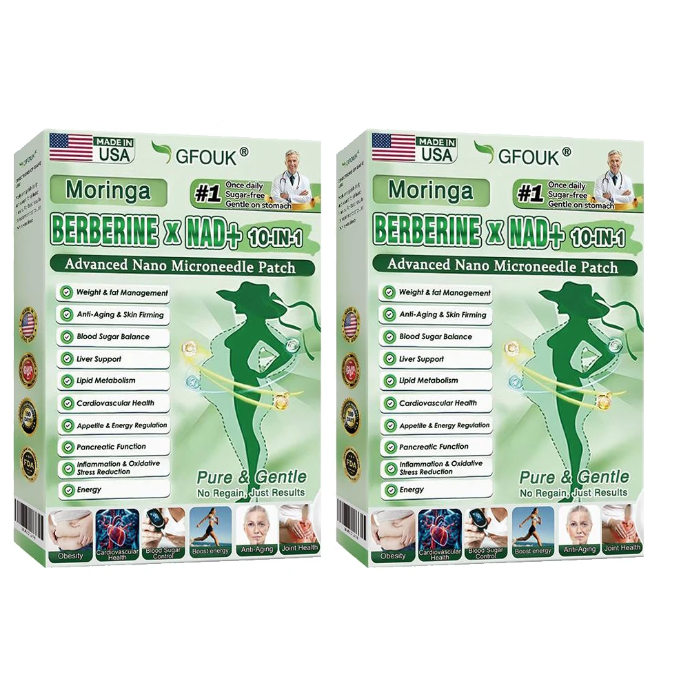 1/2/3 Dozen Moringa Nano Microneedle Patch Milde Natuurlijke Patches Hydraterende Verstevigende Huid voor Vrouwen & Mannen Nano Microdarts Patch