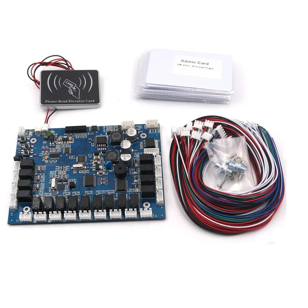 

RFID 8 16 Напольный лифт Иерархрический контроллер Контроль доступа к лифту 13,56 МГц 125 кГц