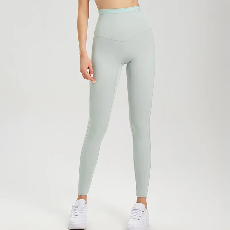 Women Sport Leggings High Waist Yoga Pant Hip Lifting Workout Leggins Slimming Running Trousers Elastic Gym Fitness Tights Femme