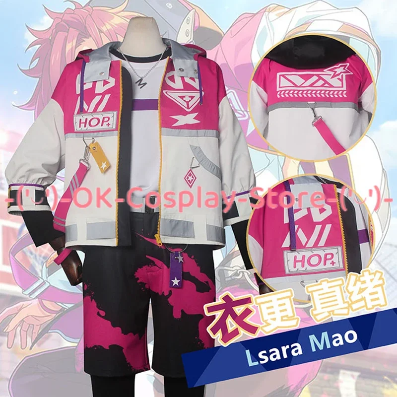 Game Ensemble Stars Trickstar Isara Mao Cosplay Costume Fancy Party Suit Halloween Carnival Uniforms Custom Made