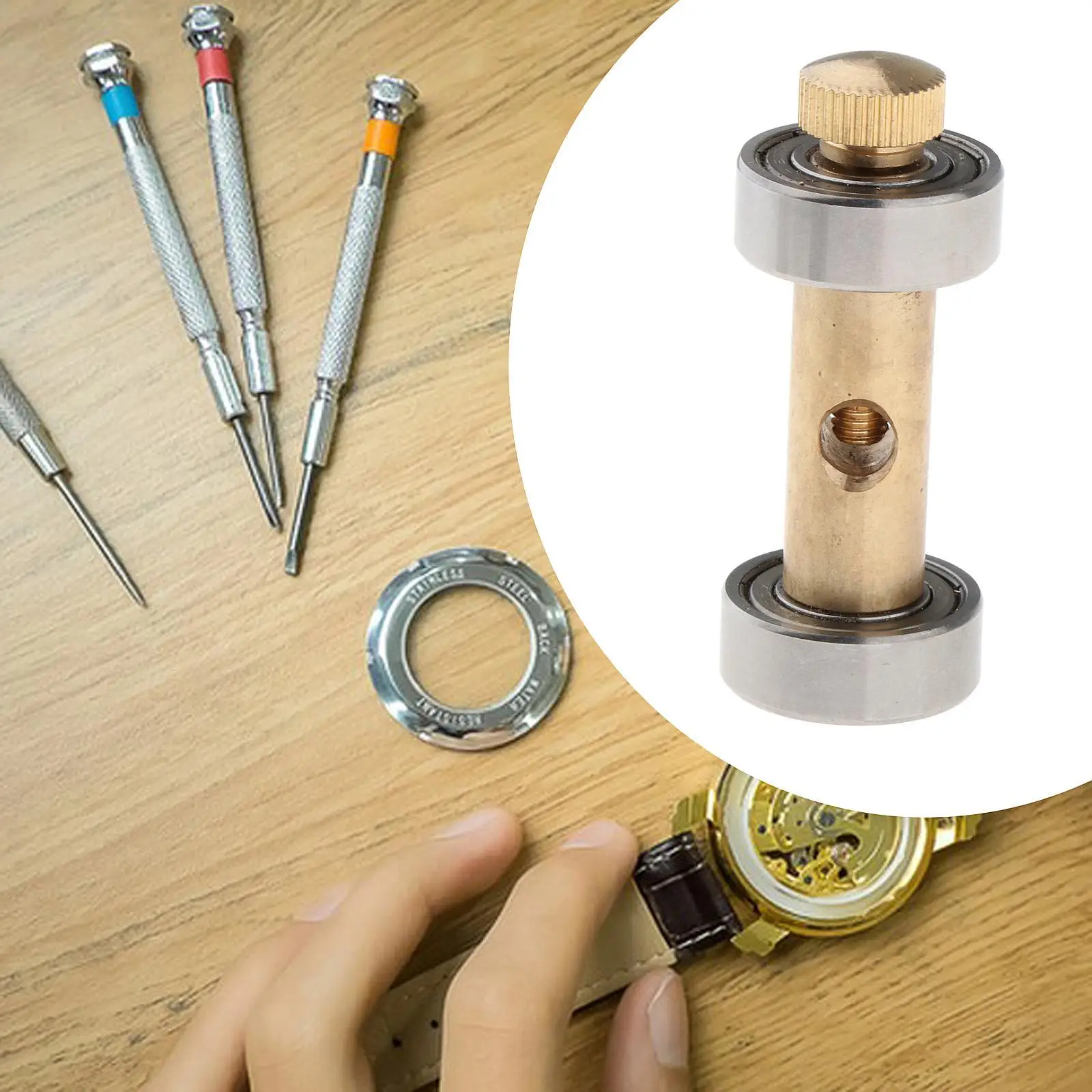 

Watch Repair Tool Compact Beginner Easy to Use Screwdriver Sharpening Holder